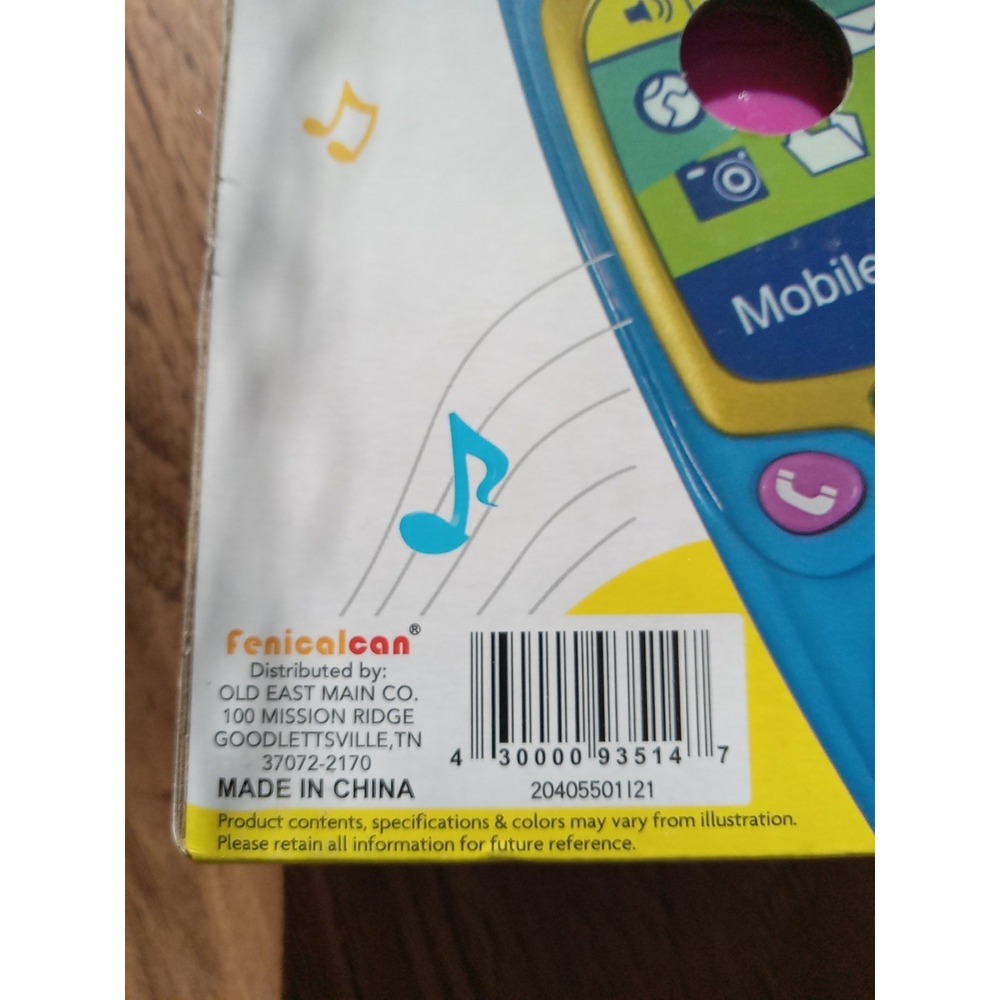 Musical Phone Toy For Toddler 24 Mo+ Push Buttons Makes Different Sounds New - Picture 11 of 11